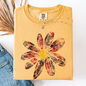 Autumn Flower, Beautiful Fall Floral, Comfort Colors T-Shirt