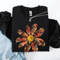 Autumn Flower, Beautiful Fall Floral Sweatshirt