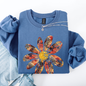 Autumn Flower, Beautiful Fall Floral Sweatshirt
