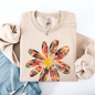 Autumn Flower, Beautiful Fall Floral Sweatshirt
