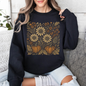 Autumn Wildflowers, Minimalist, Gorgeous, Fall, Pumpkin Sweatshirt