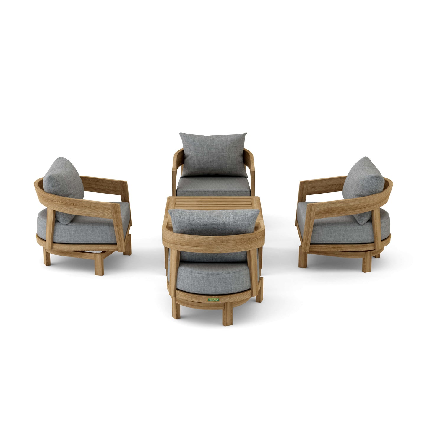 Set-371 Toscana 5-Pc Deep Seating Set