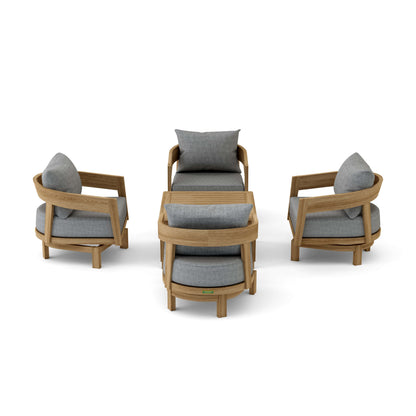 Set-371 Toscana 5-Pc Deep Seating Set