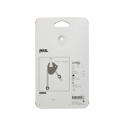 PETZL Carrucola Bloc Micro Traxion Blocker Pulley