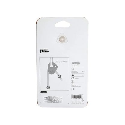 PETZL Carrucola Bloc Micro Traxion Blocker Pulley