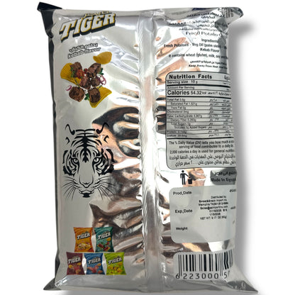 Tiger Chips Kabob 90g - Delicious, Savory Snack for All Occasions