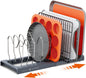 Expandable Lid Organizer, Gray