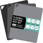 Flexible Cutting Mats Set of 3, Gray