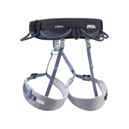 PETZL CORAX Climbing Harness Dark Gray Size 2