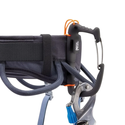 PETZL CORAX Climbing Harness Dark Gray Size 2