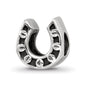Sterling Silver Horseshoe Bead Charm