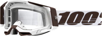 100% Racecraft 2 Goggles - Snowbird - Clear 50009-00007