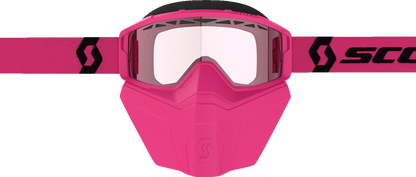 SCOTT Primal Safari Facemask Snow Goggle - Yellow/Black - Rose 278608-1665134