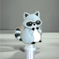 LED Light Up Ricky The Raccoon Straw Topper