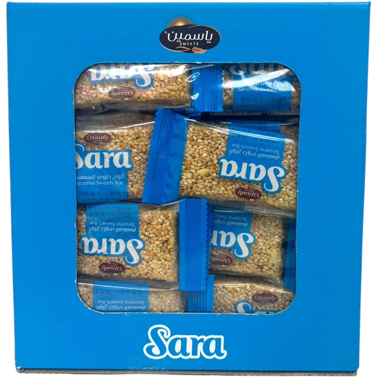 Sara Sasame Sweet Snack Bars – Delicately Crafted Asian Treats, Perfect for On-the-Go Energy