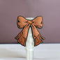 Cowgirl Bows Straw Topper