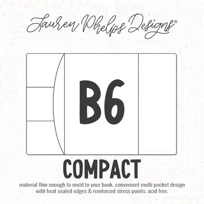 B6 | Clear Soft Vinyl Notebook Cover | 3 sizes