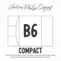 B6 | Clear Soft Vinyl Notebook Cover | 3 sizes