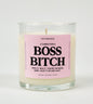 Boss Bitch Glass Candle