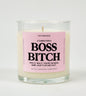 Boss Bitch Glass Candle