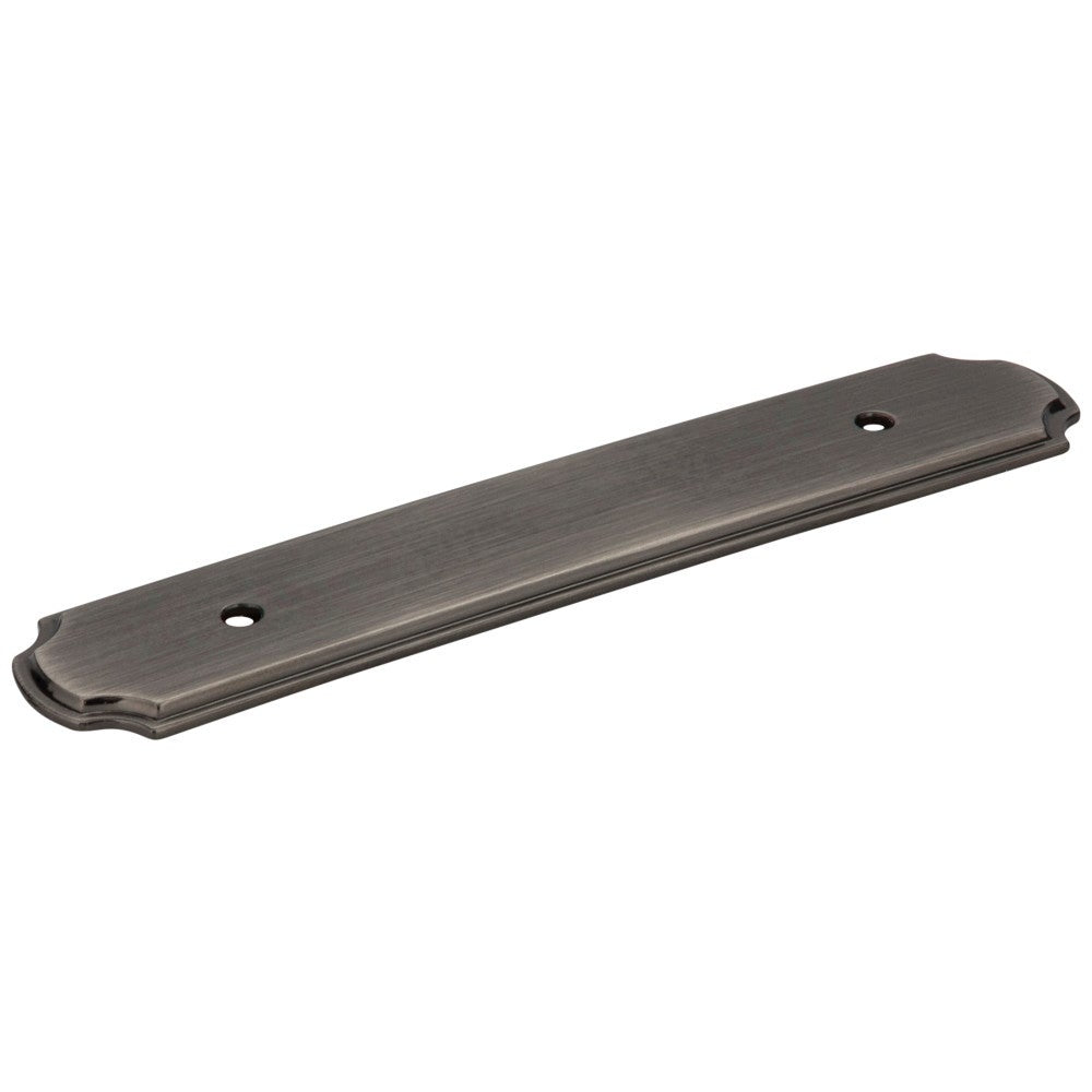 6-1/8" O.L. (96 mm Center-to-Center) Polished Chrome Pull Backplate