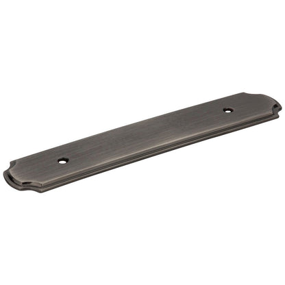 6-1/8" O.L. (96 mm Center-to-Center) Polished Chrome Pull Backplate