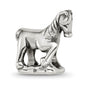 Sterling Silver Prancing Horse Bead Charm