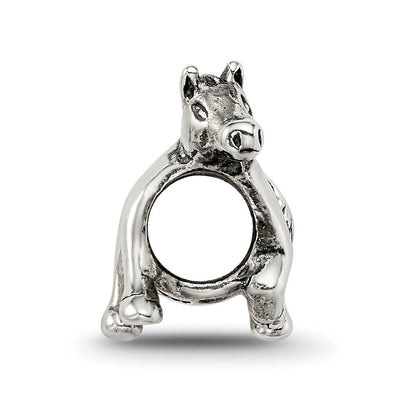 Sterling Silver Horse Bead Charm