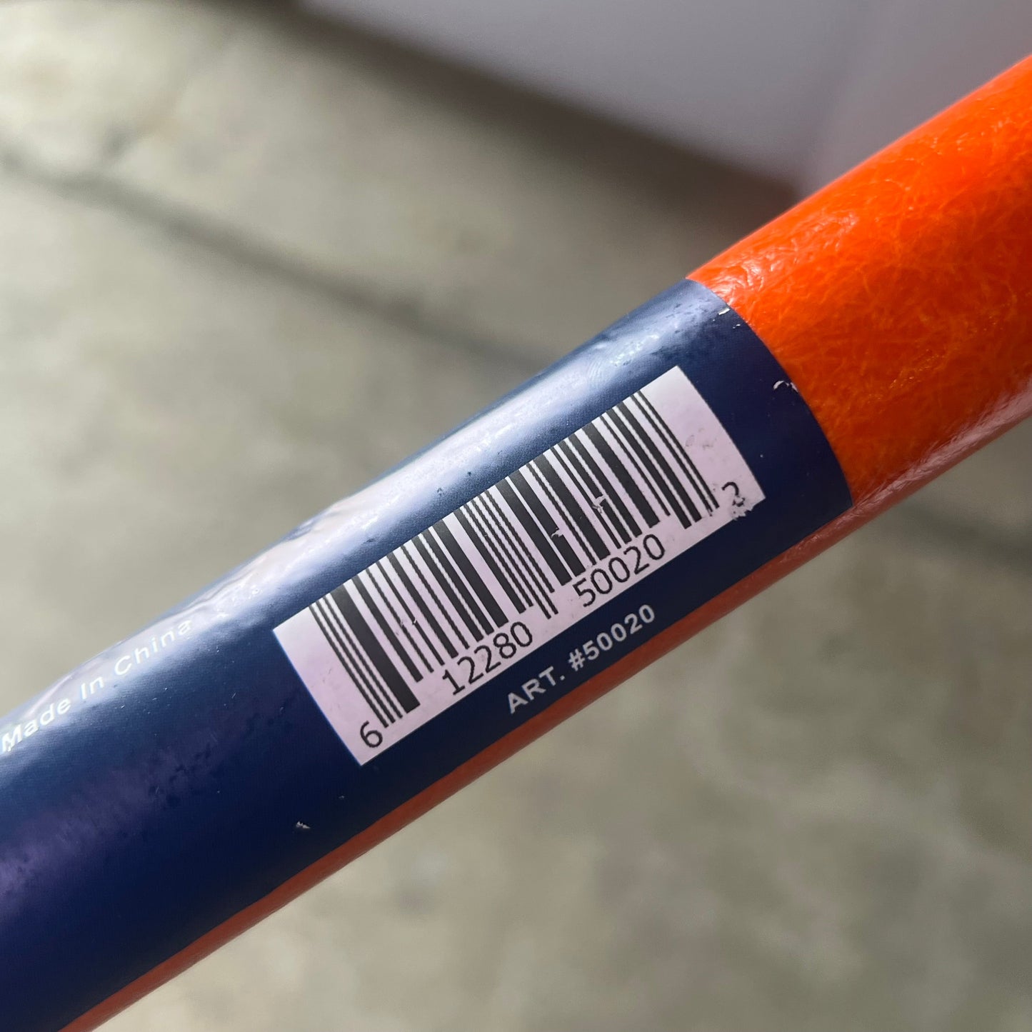 VENICE TOOLS Alumiglass Extension Pole Sz 4 ft- 8 ft, Orange 50020