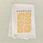 Sunflower Poster - Cotton Tea Towel