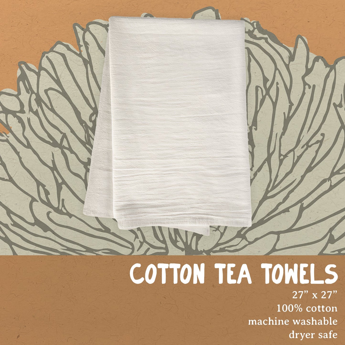 Snailed It! - Cotton Tea Towel
