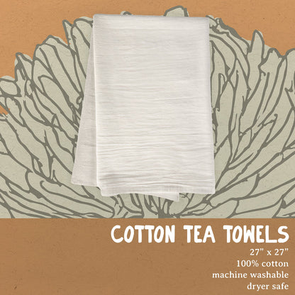 Snailed It! - Cotton Tea Towel