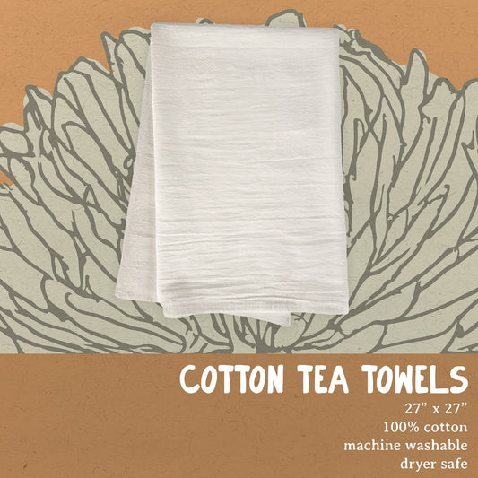 Snailed It! - Cotton Tea Towel