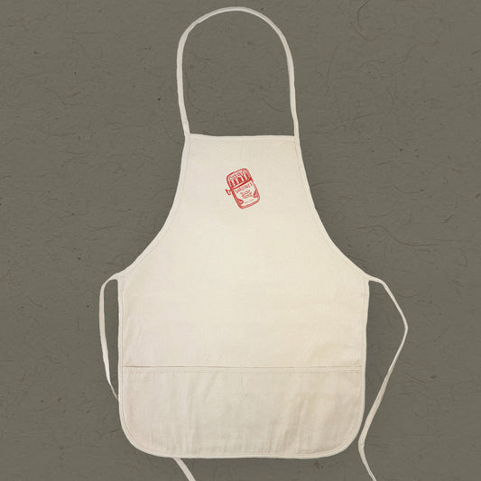 Hand Drawn Sardine Tin - Women's Apron | Aprons | Kitchen + Metal