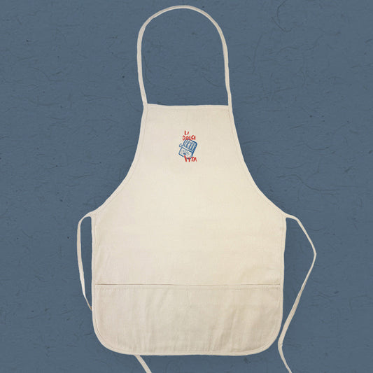 La Dolce Vita Sardines - Women's Apron | Aprons | Kitchen + Metal