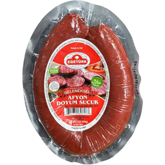 Nazar Egeturk Afyon Doyum Suck 1Lb - Premium Turkish Delicacy with Rich Flavor