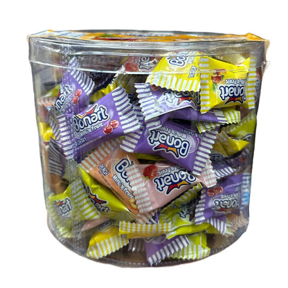 Ponart Fruit And Milk Cream Hard Candy – Deliciously Chewy Candy Treats For All Ages