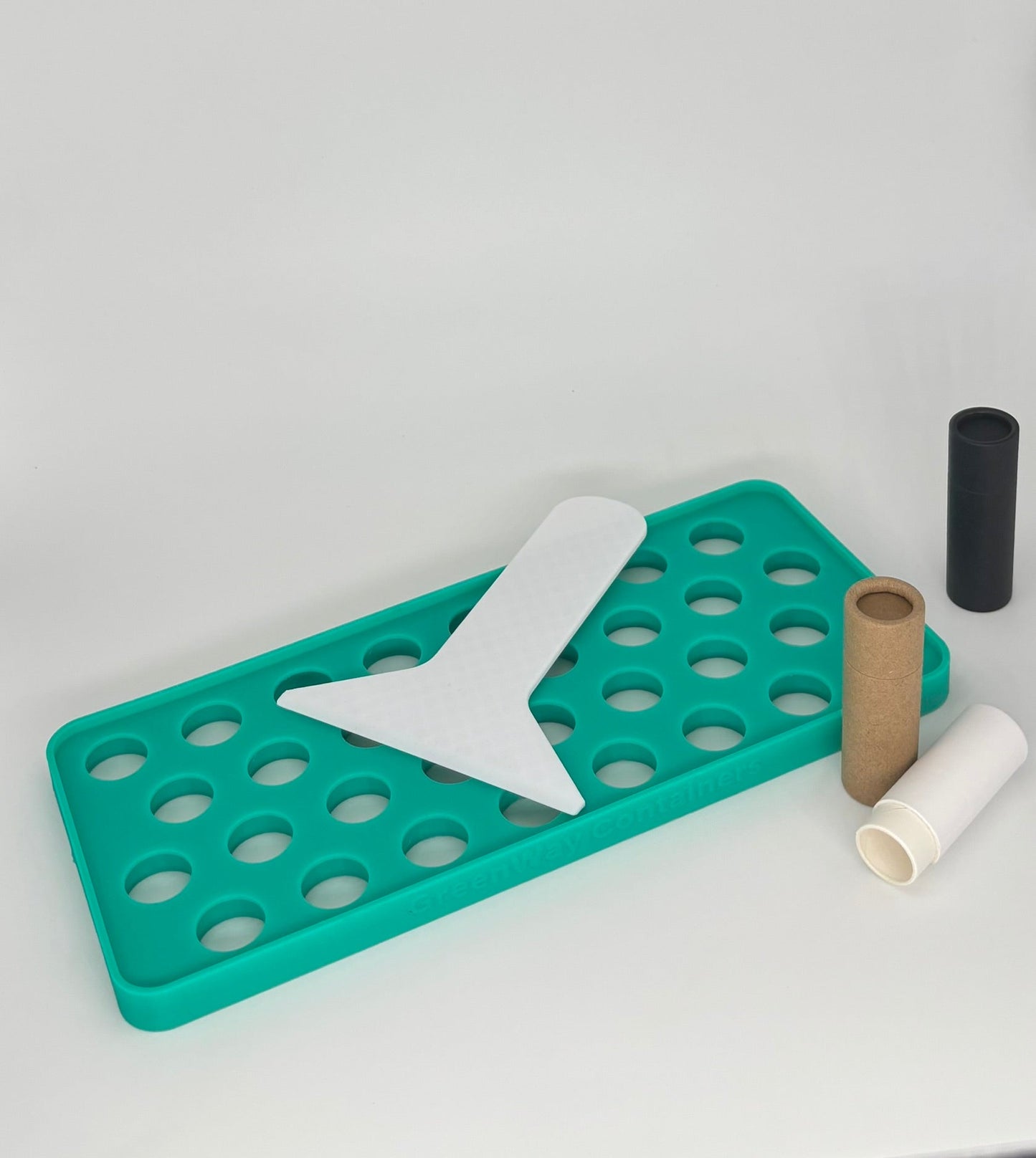 Reusable Silicone Filling Trays for Push-Up Tubes