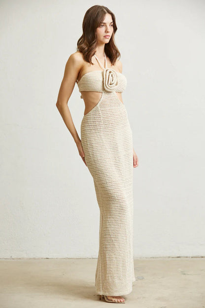 Knit Dress With Cut-Out by Rose Paulino