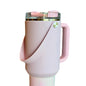 Silicone Tumbler Sleeve with Handle