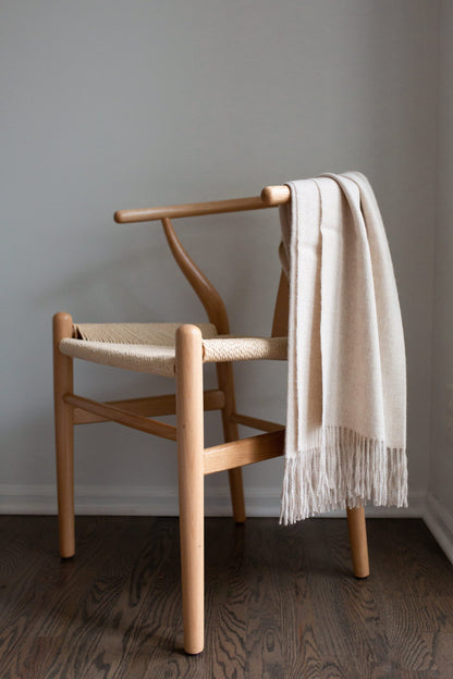 Encanto Alpaca Throw - Alabaster | Blankets | Kitchen + Metal