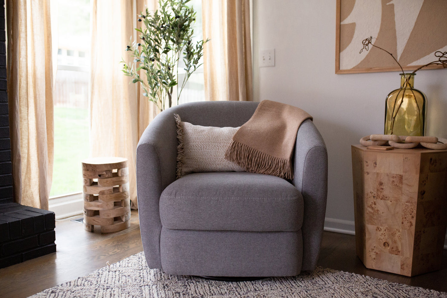 Encanto Alpaca Throw - Sandy Beige | Blankets | Kitchen + Metal