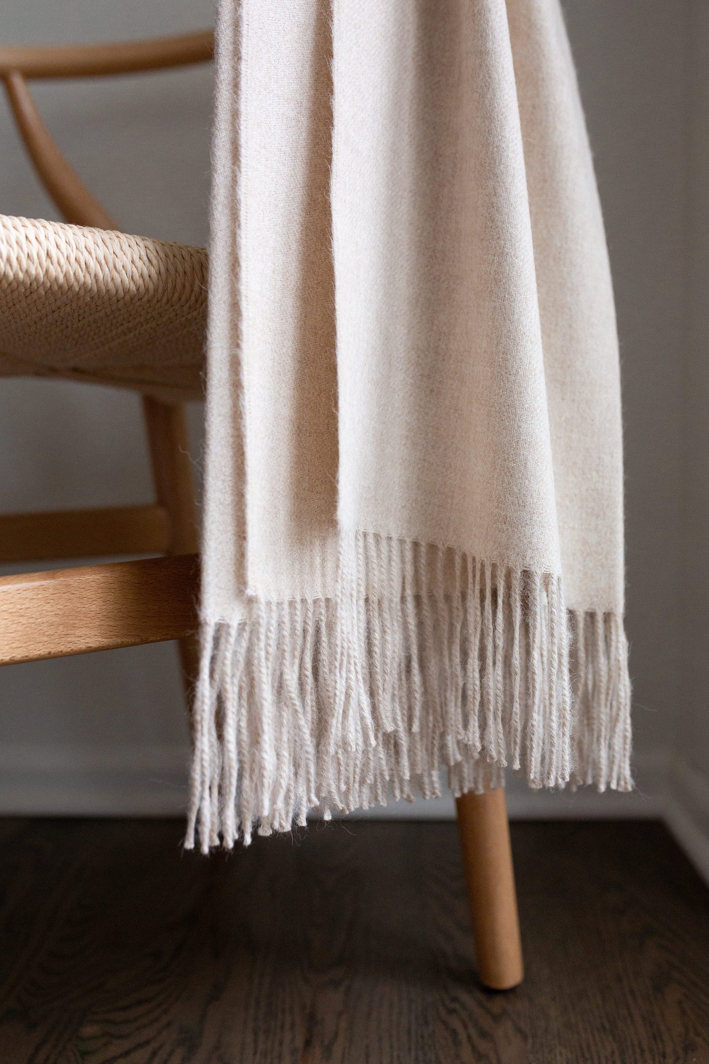 Encanto Alpaca Throw - Alabaster | Blankets | Kitchen + Metal