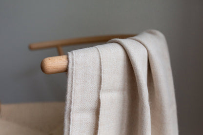 Encanto Alpaca Throw - Alabaster | Blankets | Kitchen + Metal