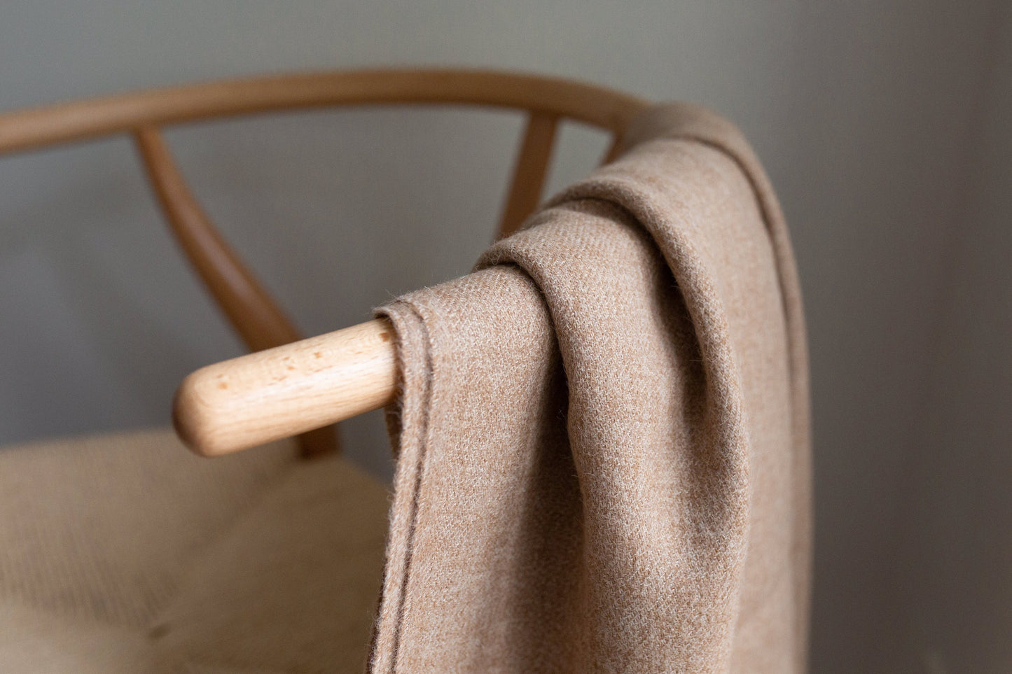 Encanto Alpaca Throw - Sandy Beige | Blankets | Kitchen + Metal