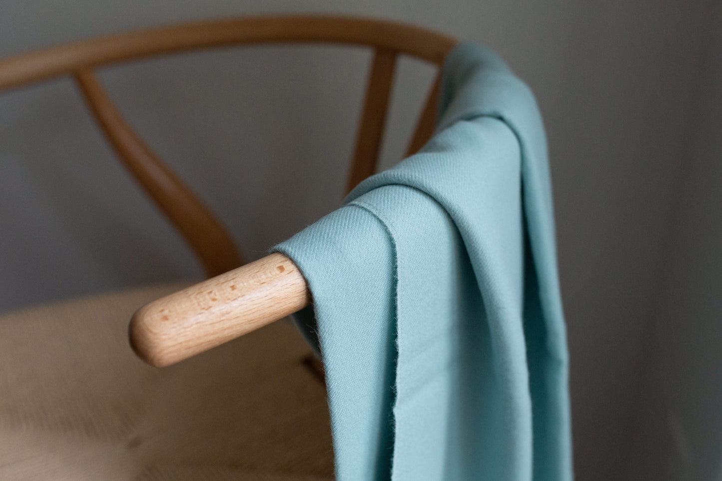 Esencia Alpaca Throw - Sky Blue | Blankets | Kitchen + Metal