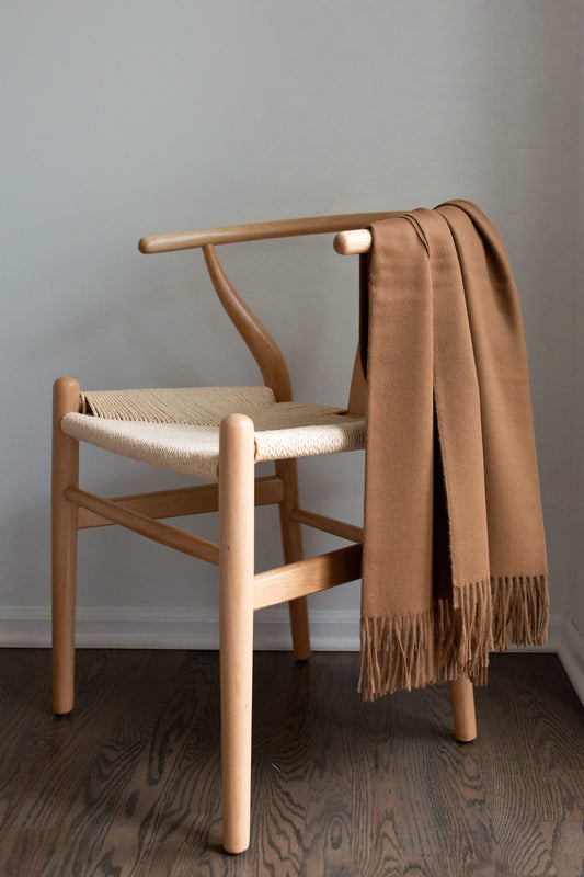 Esencia Alpaca Throw - Clay | Blankets | Kitchen + Metal