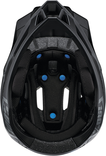 100% Trajecta Helmet - Fidlock - Black - XL 80003-00004