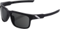 100% Type-S Sunglasses - Black - Smoke 61032-100-57