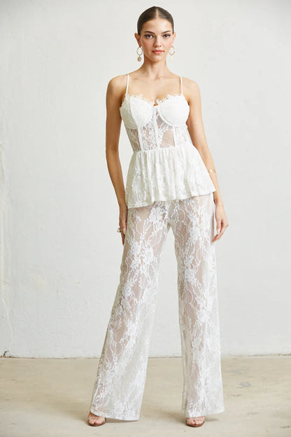 Queeny Sleeveless Spaghetti Strap Party Evening  Dress Jumpsuit